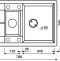 Мойка кухонная Lava D4 scandic (серый) D4.SCA - 4