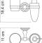 Дозатор Wasserkraft Ammer K-7089 со стаканом - 3