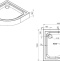 Поддон для душа AM.PM Gem W90T-401-100W 100x100 - 2