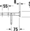Полка Duravit Starck T 0099441000 для полотенец, хром - 3