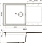 Мойка кухонная Omoikiri Daisen 86 пастила 4993696 - 2