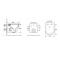 Комплект Weltwasser AMBERG 350 ST + MERZBACH 004 MT-WT + AMBERG RD-MT CR  10000006561 - 5