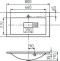 Мебельная раковина СанТа Elen 800 Elen80 - 5
