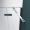 Душевая дверь BelBagno Kraft 120 профиль хром  KRAFT-60/60-C-Cr-L - 4