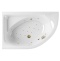 Ванна акриловая Excellent Aquaria Relax 170x110 L с гидромассажем белый - бронза WAEX.ARL17.RELAX.BR - 0