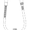 BD125AA Set ALPHA 4 в 1 (A7184AA + B961368AA + A2403AA + BC807AA ) смеситель для душа - 2