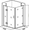 Душевой уголок Good Door Saturn WTW+SP левый 140х90х185 см - 3