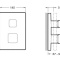 Термостат Jacob Delafon Modulo E75391-CP для ванны с душем - 1