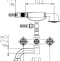 Смеситель Zorg Antic A 2001W-BR для ванны с душем - 1