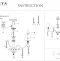 Подвесная люстра Freya Adelaide FR2306-PL-06-W - 4