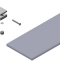 Полка STWORKI Glass Shelf 60 полкодержатели черные 3GW262TTKK000 - 6