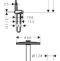 Душевая стойка Hansgrohe   27109400 - 2