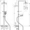 Душевая стойка Hansgrohe Vernis Shape 26286670 Showerpipe 230 1jet с термостатом, черный - 1
