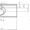 Мебельная раковина Акватон Отель 99 см  1A70083NOT01R - 2