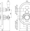 Термостат Cezares Elite VDIM2-T-02-Bi С ВНУТРЕННЕЙ ЧАСТЬЮ, бронза ELITE-VDIM2-T-02-Bi - 1