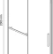 Душевая дверь Vincea Slim Soft 100х200 профиль черный стекло прозрачное VDS-1SS100CLB - 9