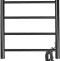 Полотенцесушитель электрический Domoterm Классик DMT 109-4 50x50 ЧРН EK R - 0