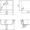 Мойка кухонная Schock Soho 60 (N-100) аворио 700501 - 1