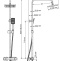 A15502 Thermo Душевой комплект с термостатическим смесителем - 2