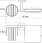 Держатель туалетной бумаги Wasserkraft Rhein K-6259 с держателем освежителя воздуха - 2