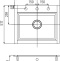 Мойка кухонная AQUATON Делия 60 серый шелк 1A715232LD250 - 4