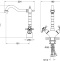 Смеситель Timo Nelson 0143/03F для раковины, черный - 2