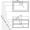 Тумба под раковину Aquaton Римини 100 черный глянец 1A234601RN950 - 4