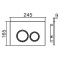 Комплект Weltwasser AMBERG 497 ST + MERZBACH 004 MT-GN + AMBERG RD-CR  10000006728 - 13