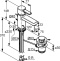 Смеситель Kludi Zenta XL 382608675 для раковины - 4