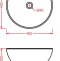 Рукомойник ArtCeram La Ciotola накладной LCL001 01 00 LCL001 01;00 - 6