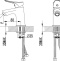 Смеситель Milardo Volga VOLSB00M01 для раковины - 6
