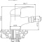 Смеситель для биде Rossinka  хром  Y35-51 - 1