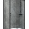 Душевой уголок ABBER Schwarzer Diamant 100х100 профиль черный  AG30100B-S100B-S100B - 0