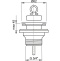 Донный клапан для сифона AlcaPlast   A31 - 1