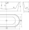 Акриловая ванна Ceramica Nova Mimi 170х80 белая FB01 - 6