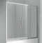 Шторка на ванну Cezares ECO-O-VF-2-170/145-C-Cr стекло прозрачное - 0