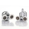 Душевой уголок ABBER Schwarzer Diamant 100х90 профиль хром  AG30100H-S90-S90 - 2
