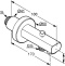 Излив Kludi Zenta для ванны с душем 1350105 - 1