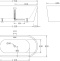 Акриловая ванна BelBagno BB71-1700 - 2