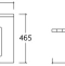 Накладная раковина Vincea 60 белая VBS-13960 - 1