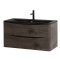 Тумба с раковиной BelBagno Acqua 80 темное дерево - 1