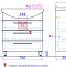 Тумба с раковиной Aqwella Allegro 75 с 3 ящиками - 5