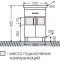 Тумба под раковину напольная Санта Дублин 50 белый 223002 - 4
