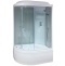 Душевая кабина Royal Bath BK 120x80 R профиль белый стекло прозрачное  RB8120BK4-MT-R - 0