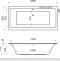Акриловая ванна Excellent Pryzmat Slim 180x80 WAEX.PRY18WHS - 6