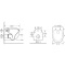 Комплект Weltwasser AMBERG 506 + JECKENBACH 004 GL-WT + AMBERG RD-WT  10000006802 - 5