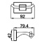 2-ой крючок Gappo G0705-20 - 1