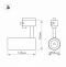 Трековый светодиодный светильник Arlight LGD-Gera-4TR-R55-10W Warm3000 024084(1) - 1
