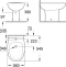 Биде напольное Grohe Bau Ceramic 39432000 - 2