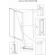 Душевой уголок Veconi Rovigo RV-034 120х90 профиль хром  RV034-12090-01-C7 - 1